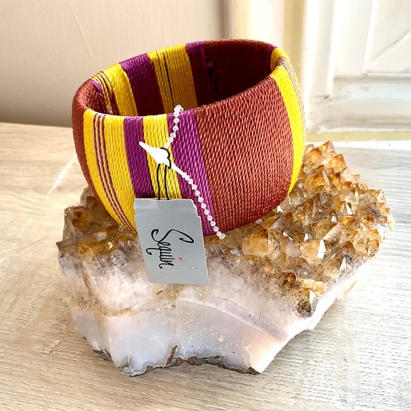 Henri Bendel Wide Multicolor Bracelet - Picture 3 of 10